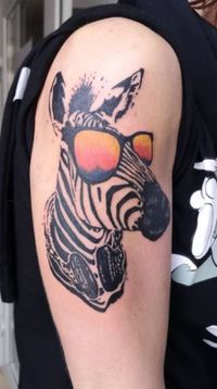 << Check out more Zebra Tattoos and Ideas #tattoomenow #tattooideas #tattoodesigns #tattoos #zebra #animal