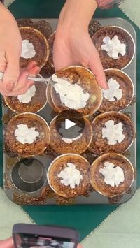 35K views · 1.8K reactions | Mini Pecan Pies 😋 #recipeoftheday #easybaking #pie #pecanpie #dessertideas #desserts #partyfood | Jacky Has Fun