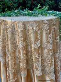 "ALL SIZES AND COLORS ON SALE! Welcome to our family owned shop! 🌸 Our vintage lace embroidered tablecloth will add the most elegant touch to your event. With a look that's unique and graceful, yet sophisticated and chic, this beautiful tablecloth will wow your guests! 💫 This tablecloth can also be made as a table runner or table overlay. Different colors & sizes are available. Please choose your preferences from the drop down menu. Don't see the color or size you need? Or having trouble c