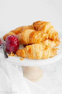 Homemade Flaky Croissants