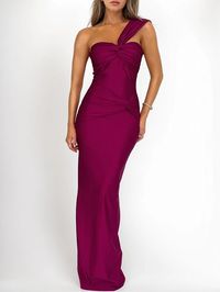 Elegant Kaitlyn Maxi Dress with Backless Design