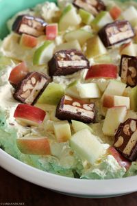 Gluten Free Snickers Apple Salad