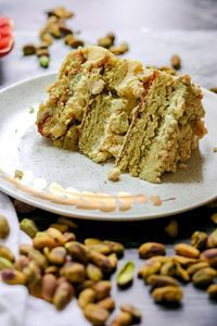 Momofuku Milk Bar Pistachio Layer Cake