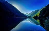 Beautiful Photo of Jiuzhaigou National Park in China