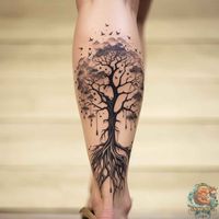 The Fascinating World of Tree Leg Tattoos – 50 Designs - inktat2.com