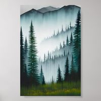 pine tree forest