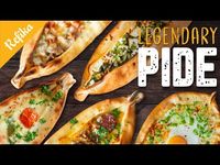 Legendary PIDE recipe! Some call it Turkish Flat Bread! Simple, vegeterian and full on versions!.. - YouTube