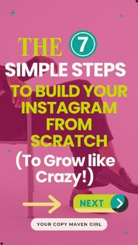 The 7 STEPS to grow an Instagram that speaks to your dream audience..👇👇 1️⃣ Start with WHO you’re speaking to 📌 Your content isn’t for everyone—it’s for ONE specific group of people. Ask yourself: Who do you want to help? Busy moms starting side hustles? First-time entrepreneurs juggling it all? Pick your ‘person’ and focus on THEM 2️⃣ Choose your content pillars💡...KEEP READING ON MY INSTAGRAM FOLLOW THE LINK 👇