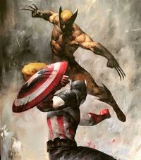 Wolverine vs Captain America