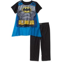 DC Comics Baby Boys' 3 Piece Batman PJ set with Cape