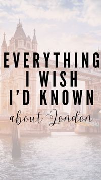 London travel guide for first-time tourists! Includes links to my many resources for visitors to England and my 5-day london itinerary #england #london #londontravel #londontravelguide #londontraveltips #londonitinerary