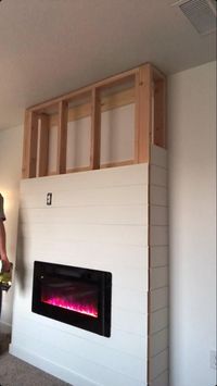 Learn to build an eletric fireplace step by step