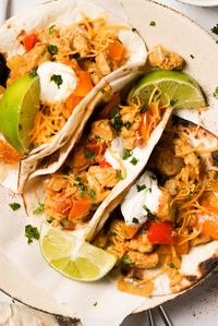 Chicken Fajita Tacos (Better Than Whataburger!) - Wellness by Kay