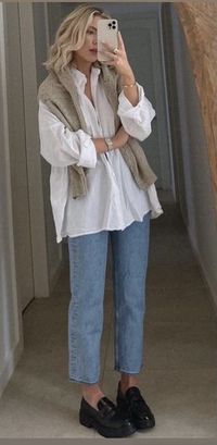 Easy Chic for Spring/Summer with White Shirts - Northern California Style