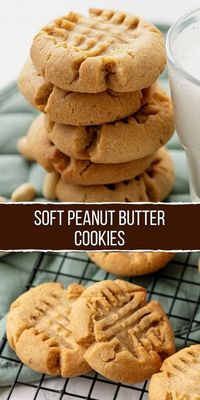 I like this Easy Soft Peanut Butter Cookies recipe because it is super simple.