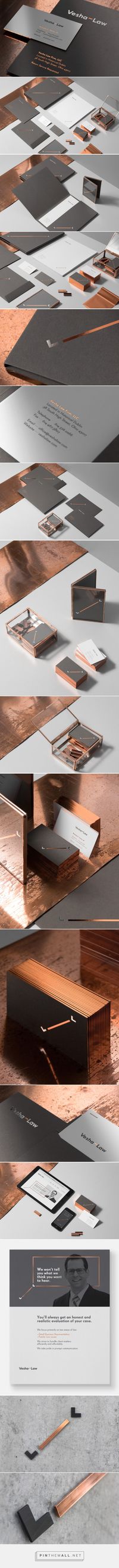 Identity Design Inspiration: Vesha Law by For Brands