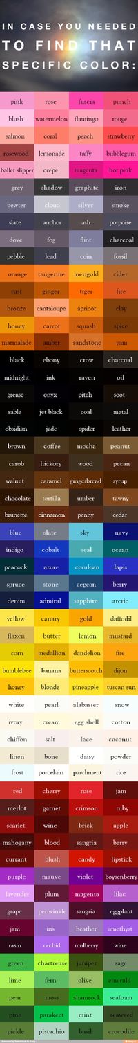 Color words