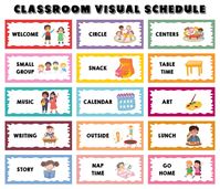 Preschool Daily Routine Schedule