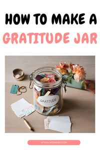 This is an easy way to create the perfect jar of gratitude. Step-by-step instructions on how you can make your own with little effort and time spent. You'll be able to start enjoying what life has in store for you!