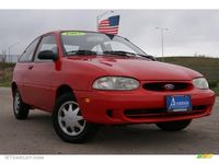 1997 Performance Red Ford Aspire Coupe #28247375 | GTCarLot.com - Car Color Galleries