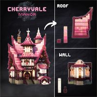 The design breakdown of my CherryVale manor! Support my work on patreon and request my builds as a benefit!