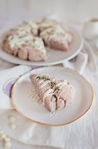 Lavender thyme and white chocolate scones (via abeautifulmess.com)