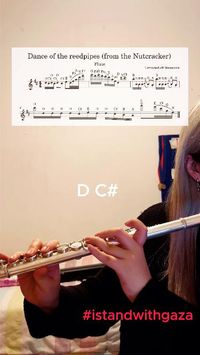 Flute player from Cape Town, South Africa covering the dance of the reedpipes from the Nutcracker and showing you how to play it. flute, flute music, tutorial, sheet music, musician, how to, woodwind, instrument, music notes,