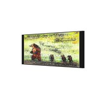 Brown Bear Family Hike Canvas Print | Zazzle.com