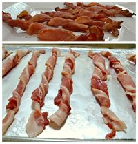 How to make twisted bacon. Perfect for brunches.