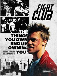 Fight Club, David Fincher (1999) #graphicdesign #posterdesign #graphicdesigner #graphic #graphicart #freelance #graphisme #freelancedesigner #visual #visualart #movie #fightclub #film #bradpitt #edwardnorton #helenabonhamcarter #cinema #cinephile #cinephilecommunity #davidfincher #fight #cinemalover #graphiste #alternativeposter #altposter