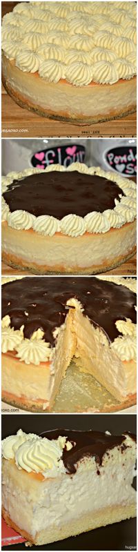 Boston Cream Pie Cheesecake