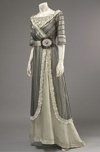 Evening gown 1910-14