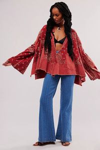 Bandana Dreams Bed Jacket | Free People