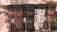 New York Inspired Street | Brownstone Townhouse | Patreon