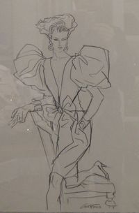 Antonio Lopez for YSL..........