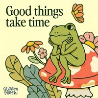 ✨🌈🐸 “Good things take time, as they should. We shouldn’t expect good things to happen overnight. Actually, getting something too easily or too soon can cheapen the outcome.” — John Wooden 👉🏻 Follow me: @gleammirth 👉🏻 What you need HERE: https://www.etsy.com/shop/gleammirth #artdaily #healing #positivevibes #gleammirth #artdecor #frog #memes #fyp #media #viral