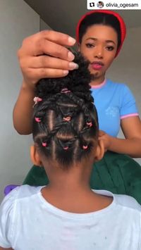 #Repost @curlmeknot  • ・・・  • I need to save this hairstyle for later because it is so adorable. My daughter would look amazing in this style. Mom slayed this look what hairstyles are you trying next on your little ones hair? #Repost @olivia_ogesam with @make_repost  • ・・・  Natural hair is the best when you take good care of it! This here is one of my favourite hairstyles!. YouTube (Olivia Chukwu) for more detailed videos on kids hairstyles   #naturalhair #kidshairstyles #hairstyles #type4hair #4chair #blackkidsmagic #olivia_chukwu #curlmeknotmagazine #curlmeknot #curlyhairroutine #curlyhairstyles