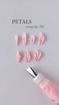 eatcakebemerry on Instagram: 104 is my favorite piping tip! This single tip can create so many different shapes of petals depending on how you move your hand. So if…