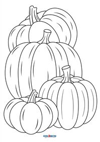 Free Printable Pumpkin Coloring Pages For Kids