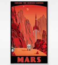 Explore Mars Poster