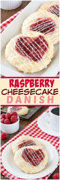 Raspberry Cheesecake Danish