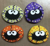 20 Halloween Painted Rocks • Color Made Happy