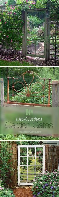 DIY Up-Cycled Garden Gates • Ideas & Tutorials!