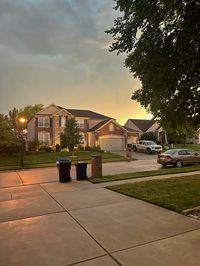 #sunset #sunrise #sun #dusk #suburb #aesthetic #home #stlouis #missouri #kansas #neighborhood