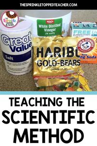 Are you looking for a fun winter activity that your students will love? Finding new and exciting lessons that teach the scientific method can be hard. Head over to the Sprinkle Topped Teacher blog to see my "grow your own polar bear easy winter science experiment". This science activity is low prep and your students will have so much fun! | scientific method experiments for kids | winter science activities | science lesson plans elementary | winning science fair projects |