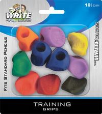 Training Grips  Need handwriting help? teach the kids to use these and they learn to hold the pencil better