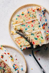 Soft & Moist Funfetti Cake | Butternut Bakery on