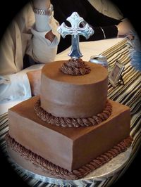 Chocolate Communion Cake