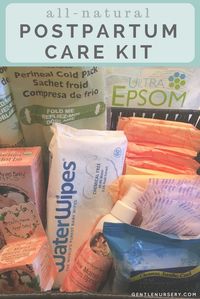 All-Natural Postpartum Care Kit