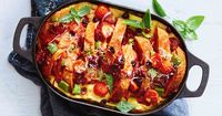 Pizza strata bake